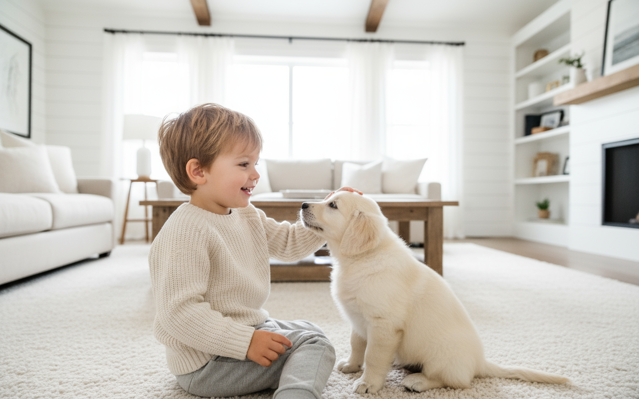english cream golden retriever 